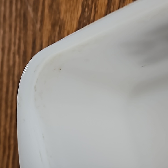 GLASBAKE Brown Flower Power Pennsylvania Dutch Loaf Pan-j522-EC - Picture 5 of 11